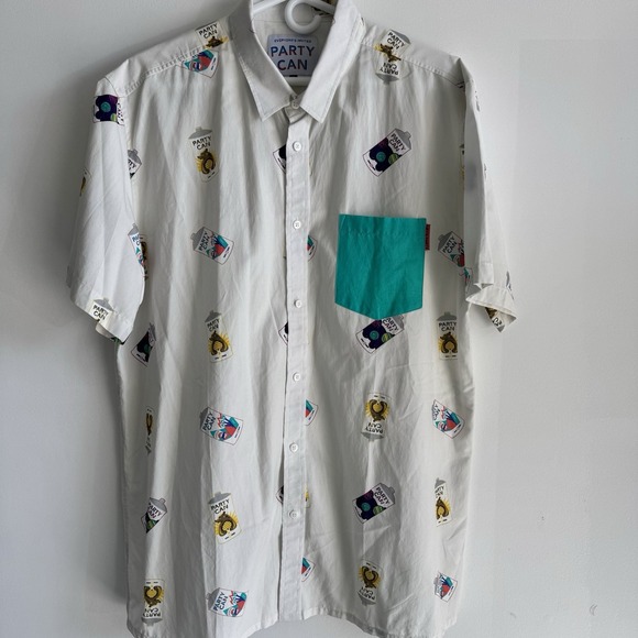 Party In‎ A Can Shirt Men's Size XL-Rare - Picture 2 of 11